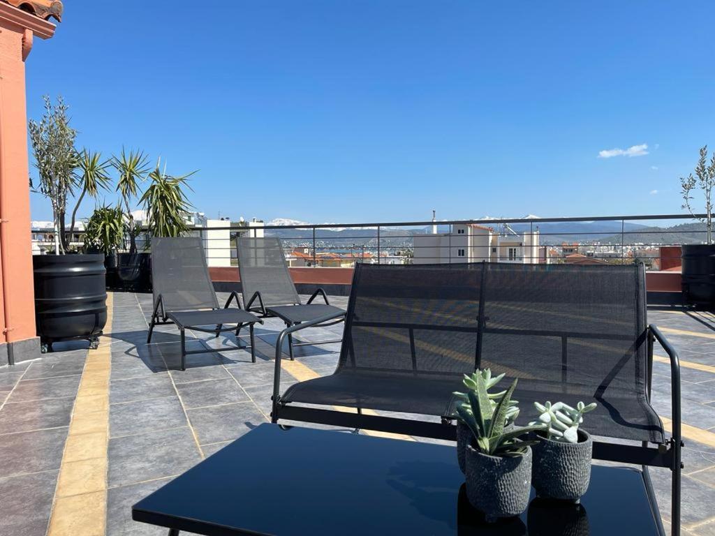 Ferienwohnung Apollon Loft Chalkís Exterior foto